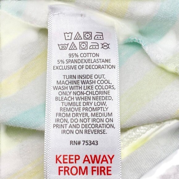 TOMMY BAHAMA Girls Dress Size 4 Yellow Blue Striped Summer Fun Party Beach 5-38 - Picture 7 of 8